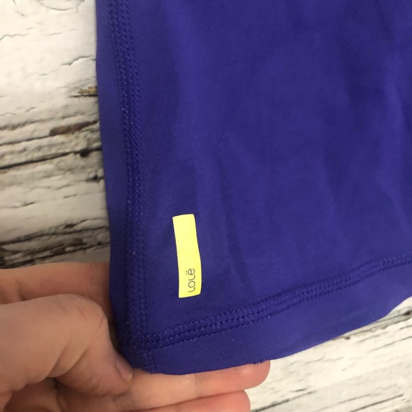 LOLË violet athletic top - Picture 3 of 5